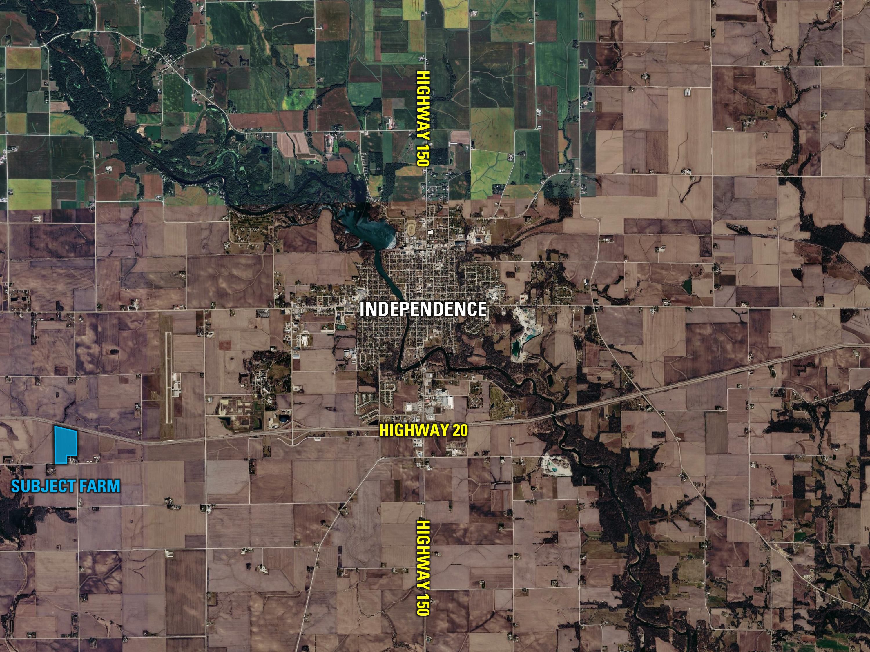 Listing Photo: Buchanan County Farm Independence Iowa Area Map